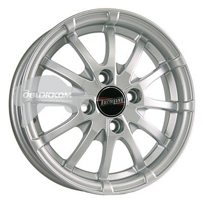 

Литые диски Tech Line 529 6х15/4х100 D60,1 ET40 Silver, 529