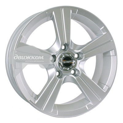 

Литые диски Tech Line 523 6х15/4х100 D54,1 ET39 Silver, 523