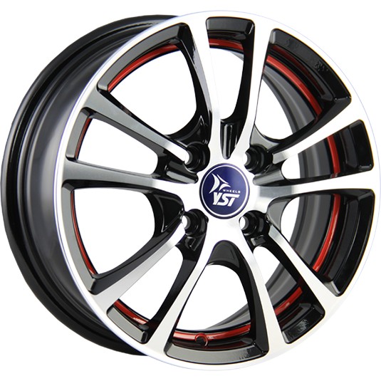 

Литые диски YST X-3 6х15/4х100 D60.1 ET36 bkfrsi, X-3