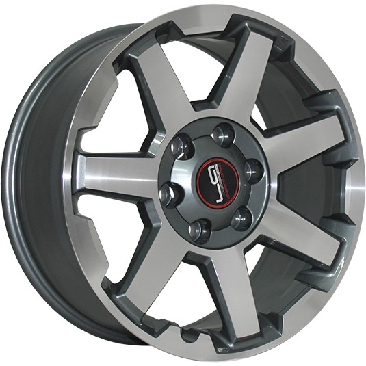 

Литые диски REPLICA TY176 7.5х18/6х139.7 D106.1 ET25 gmfp, TY176