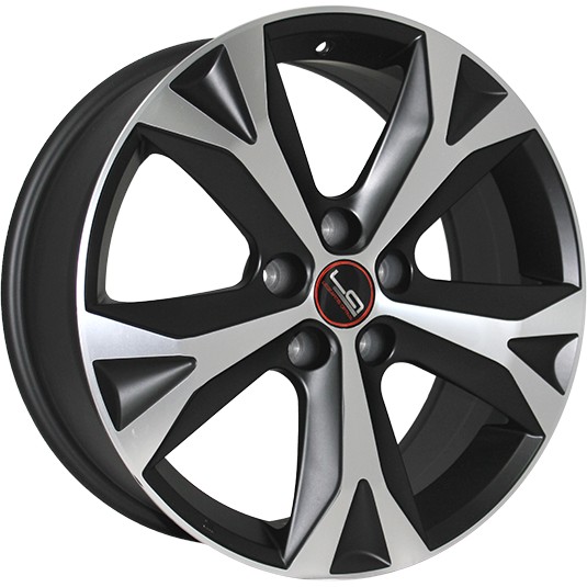 

Литые диски REPLICA LX57 7.5х18/5х114.3 D60.1 ET35 mbf, LX57