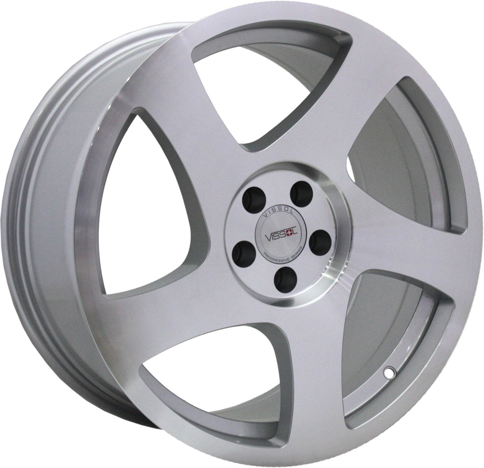 

Литые диски VISSOL V-006 8.5х18/5х112 D66.6 ET35 silver-polished, V-006