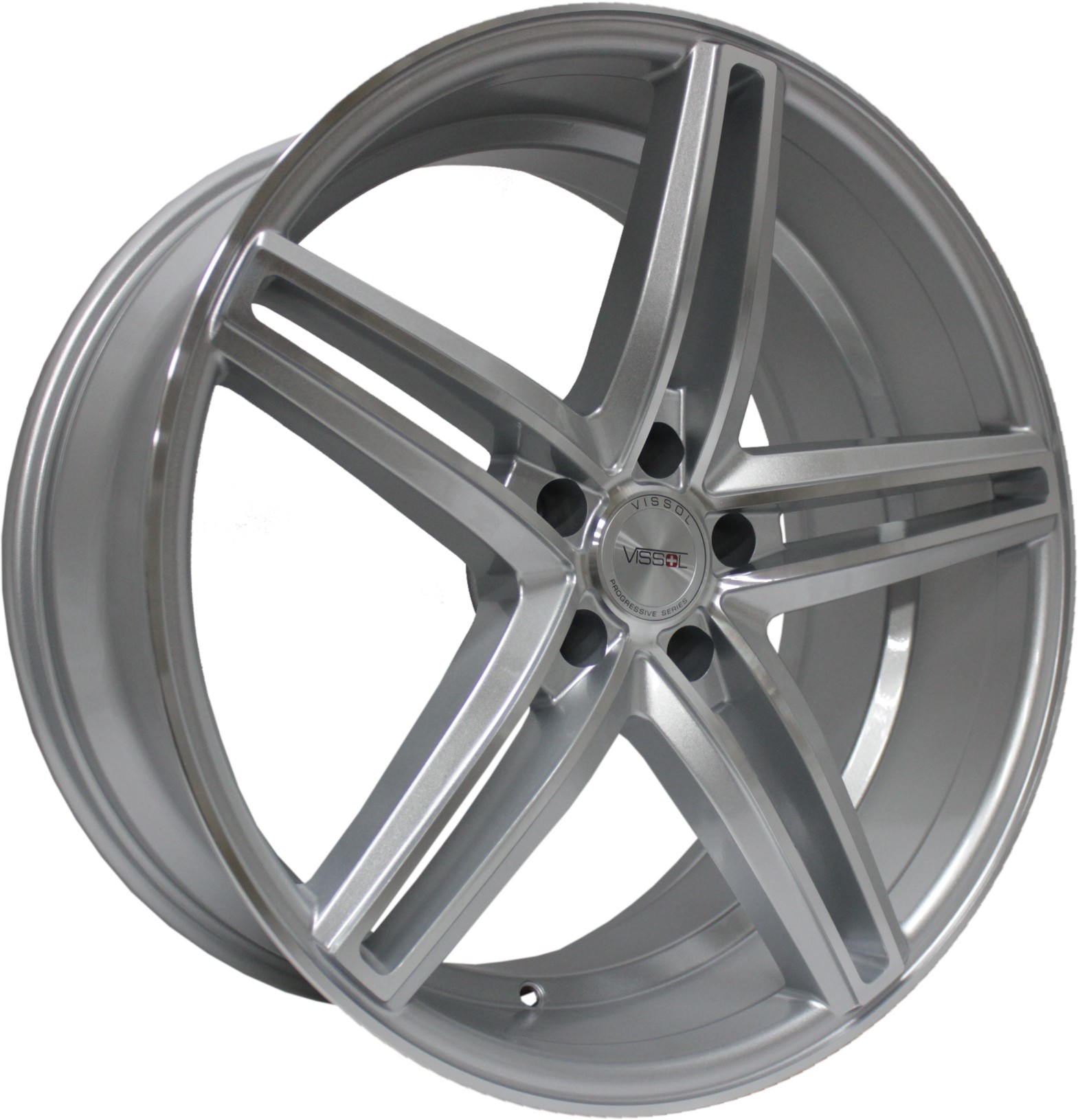 

Литые диски VISSOL V-015 9х20/5х120 D74.1 ET35 silver-polished, V-015