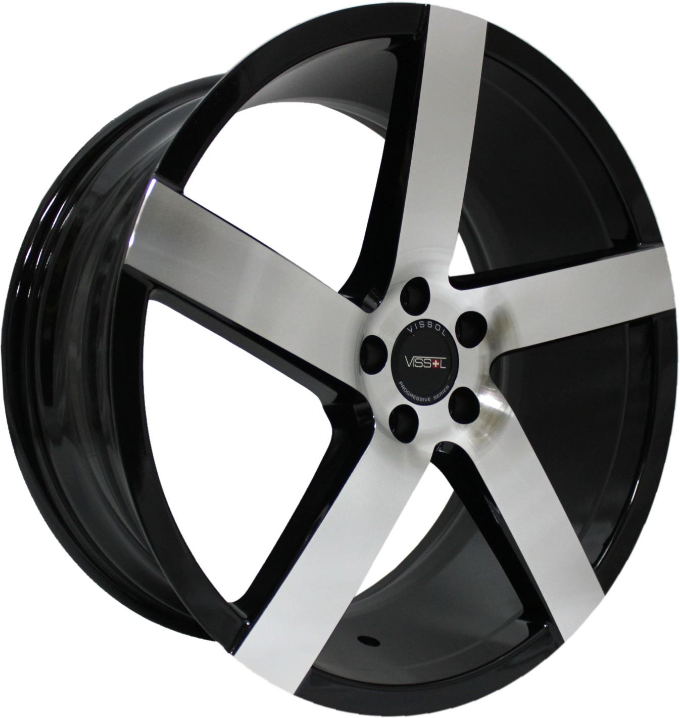 

Литые диски VISSOL V-080R 8.5х19/5х112 D66.6 ET30 black-with-machined-face, V-080R