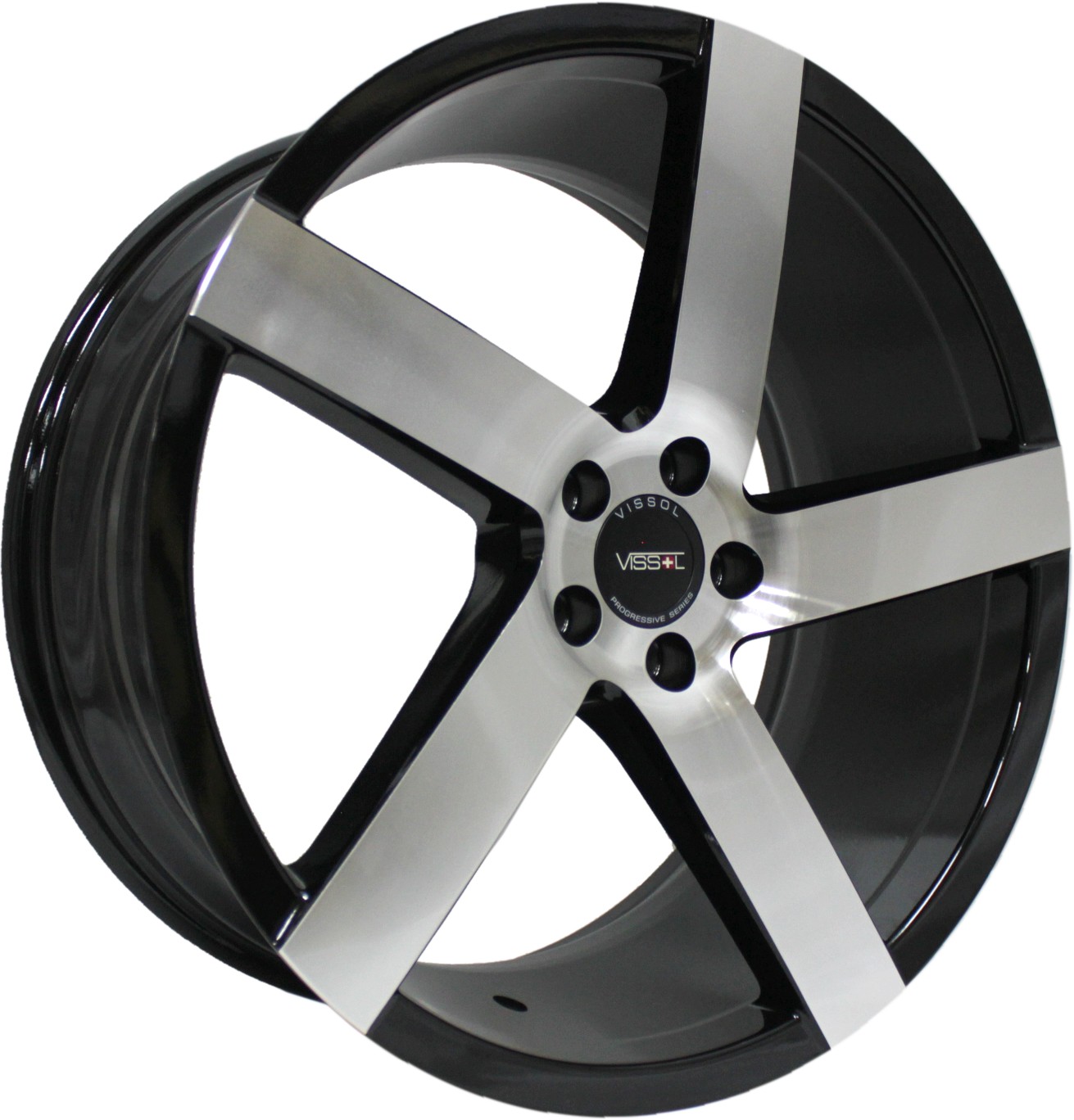 

Литые диски VISSOL V-080L 8.5х19/5х114.3 D73.1 ET15 black-with-machined-face, V-080L