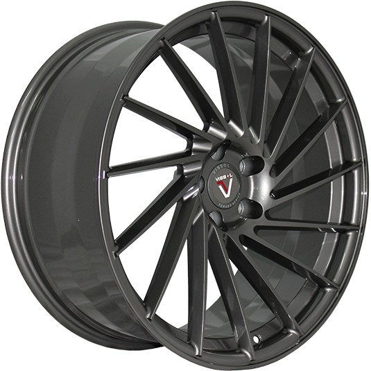 

Кованые диски VISSOL F-305L 9х20/5х120 D74.1 ET35 gloss-graphite, F-305L