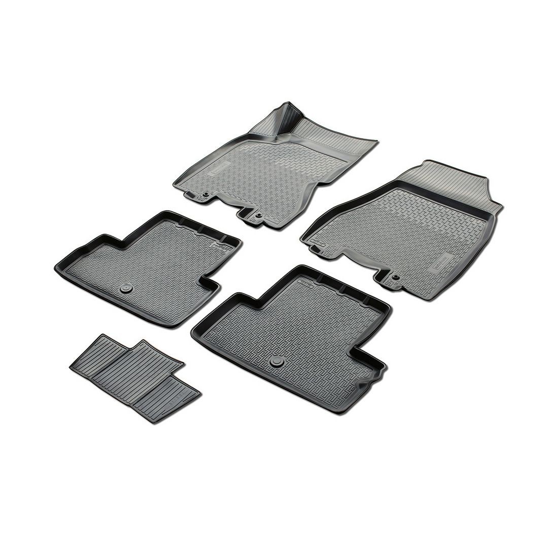 

Коврики в салон Rival для Nissan X-Trail 2011 - 2015 полиуретановые черные 5 шт.