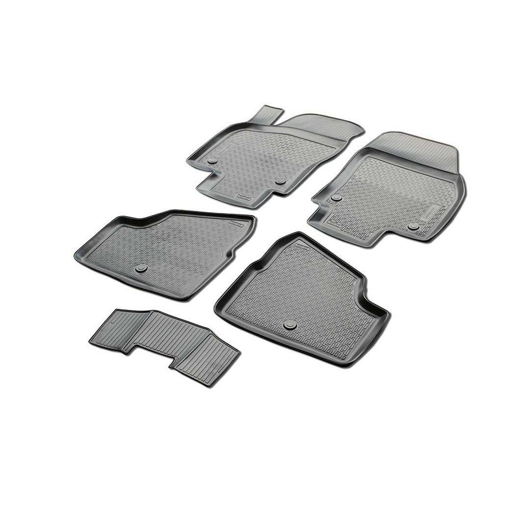 

Коврики в салон Rival для Opel Astra H, HB 5d, WAG 2004 - 2012 полиуретановые черные 5 шт.