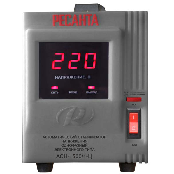 

Стабилизатор Ресанта АСН-500/1-Ц