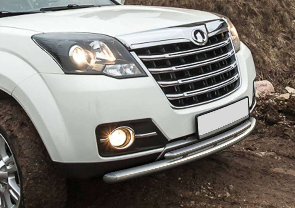 

Защита переднего бампера Rival для Great Wall Hover H3 2014-г.