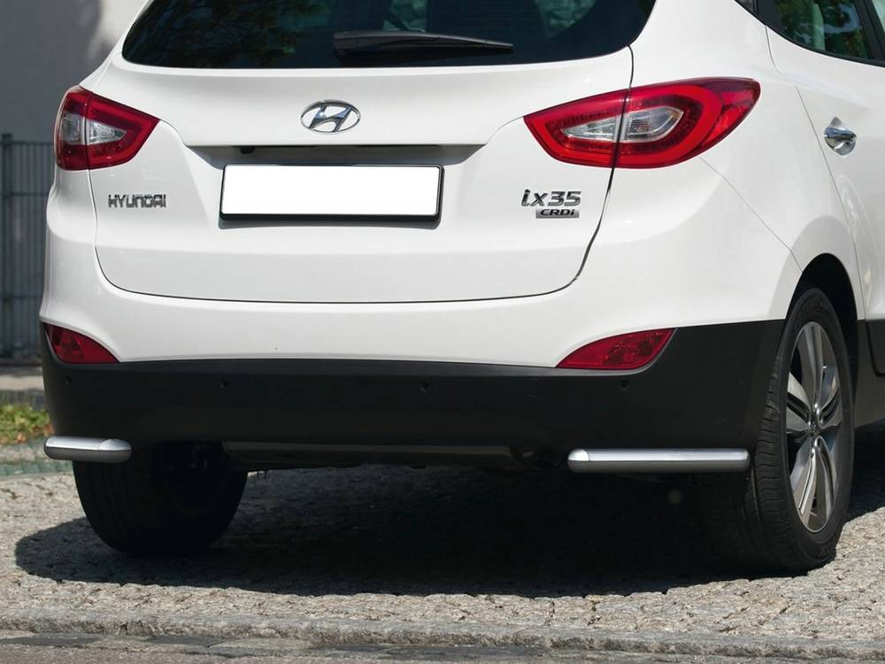

Защита заднего бампера Rival для Hyundai IX35 2010-2013-2015г.