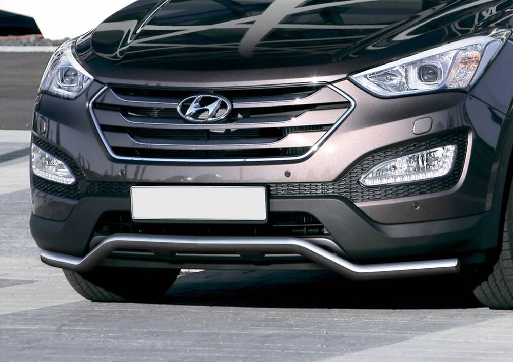 

Защита переднего бампера Rival для Hyundai Santafe, Hyundai Grand Santafe 2012-2016г.