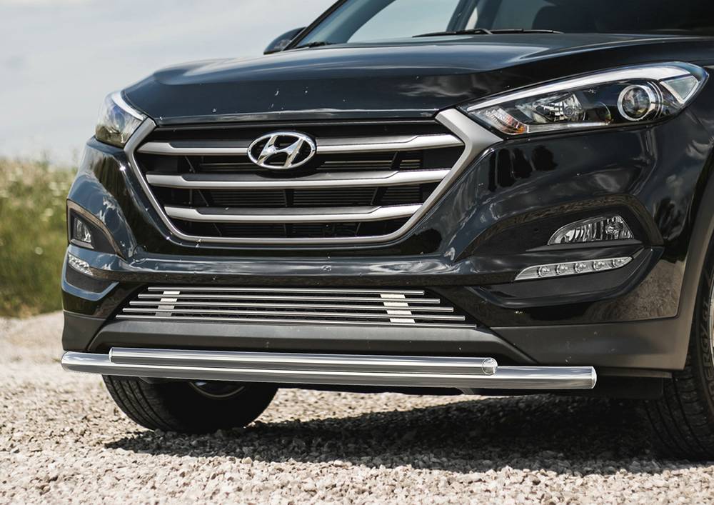 

Защита переднего бампера Rival для Hyundai Tucson 2015-г.