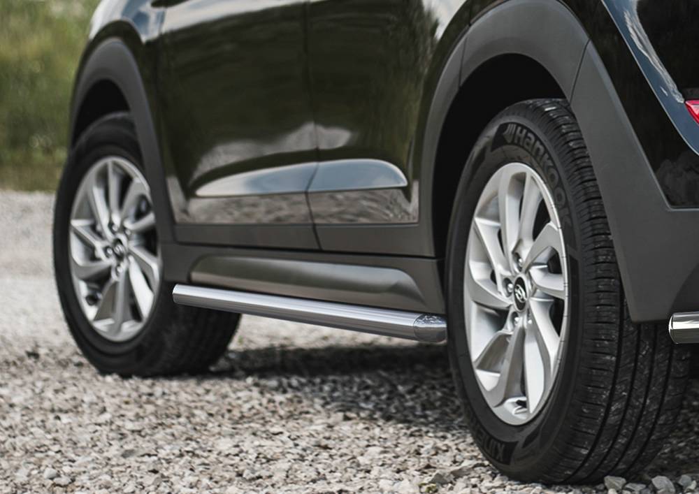 

Защита порогов Rival для Hyundai Tucson 2015-г.