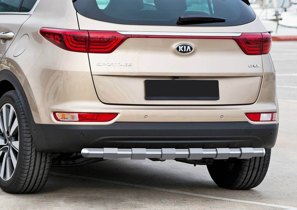 

Защита заднего бампера Rival для Kia Sportage 2015-г.