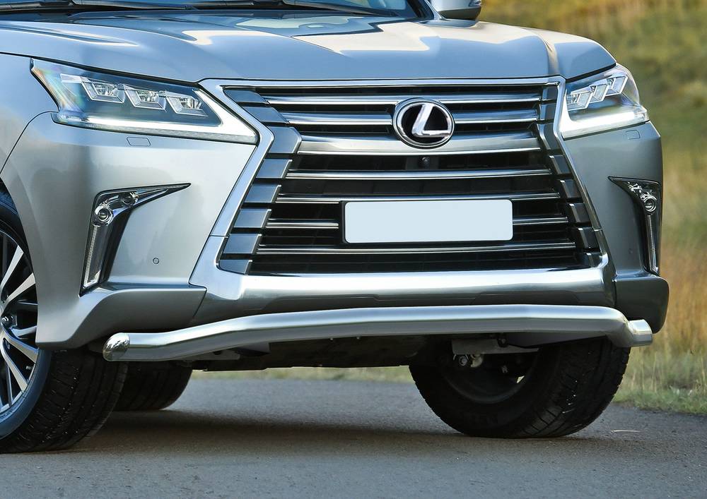

Защита переднего бампера Rival для Lexus LX 2015-г.