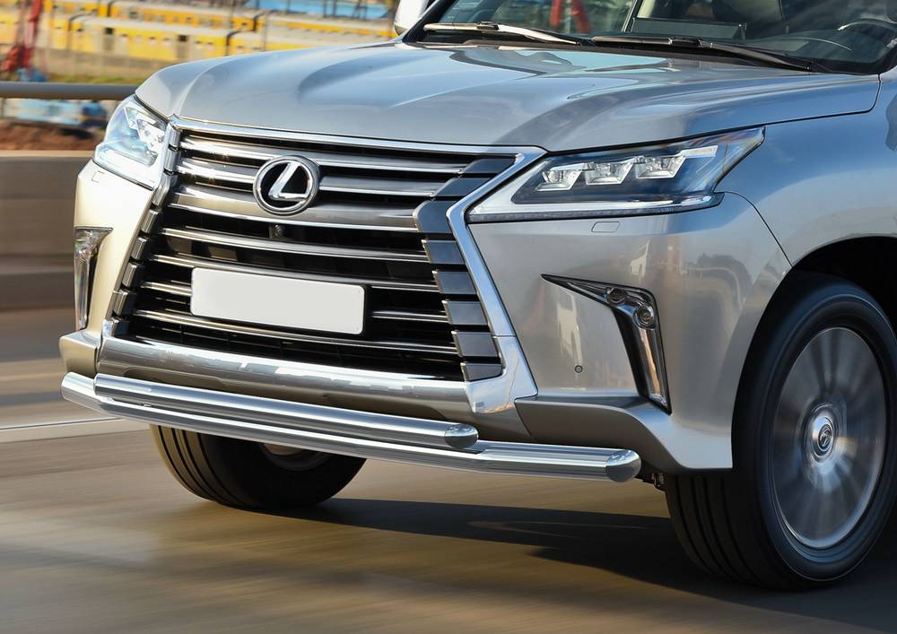 

Защита переднего бампера Rival для Lexus LX 2015-г.