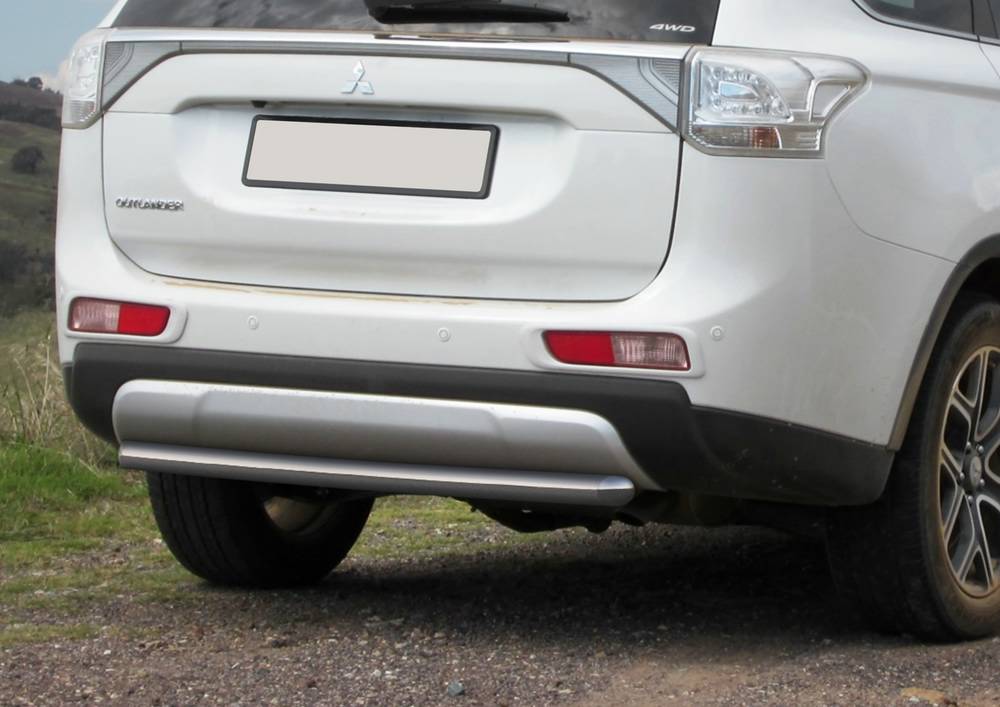 

Защита заднего бампера Rival для Mitsubishi Outlander 2014-2015г.