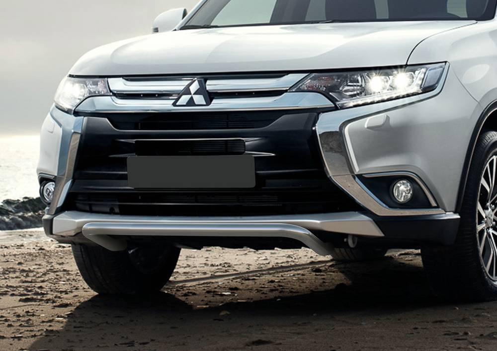 

Защита переднего бампера Rival для Mitsubishi Outlander 2015-г.