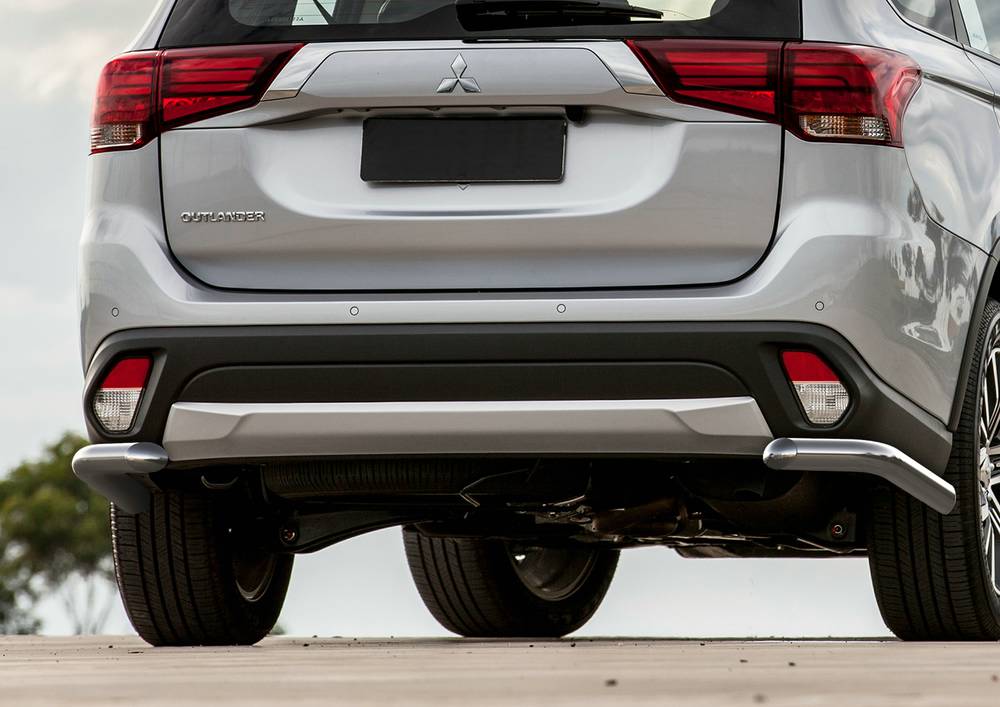 

Защита заднего бампера Rival для Mitsubishi Outlander 2015-г.