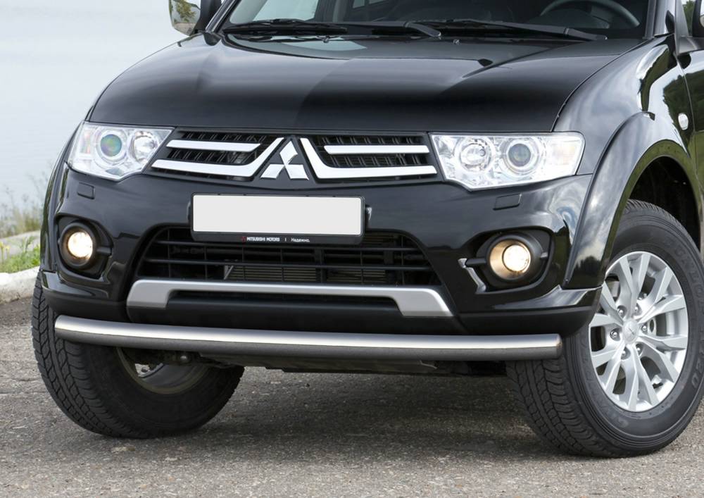 

Защита переднего бампера Rival для Mitsubishi Pajero Sport 2008-2013-2016г.