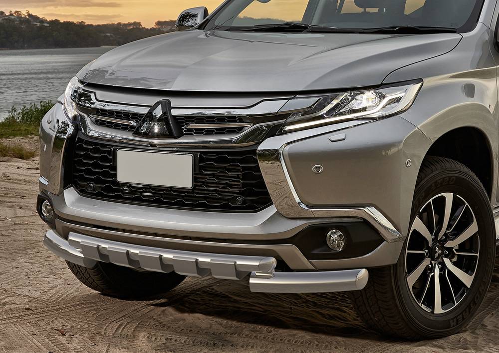 

Защита переднего бампера Rival для Mitsubishi Pajero Sport 2016-г. R.4012.004