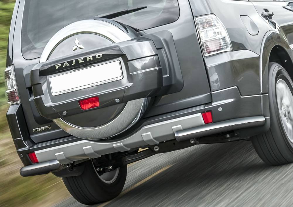 

Защита заднего бампера Rival для Mitsubishi Pajero IV 2011-2014-г.
