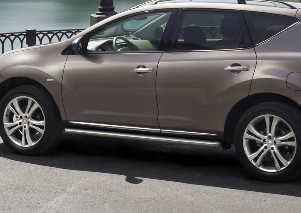 

Защита порогов Rival для Nissan Murano 2011-2016г.
