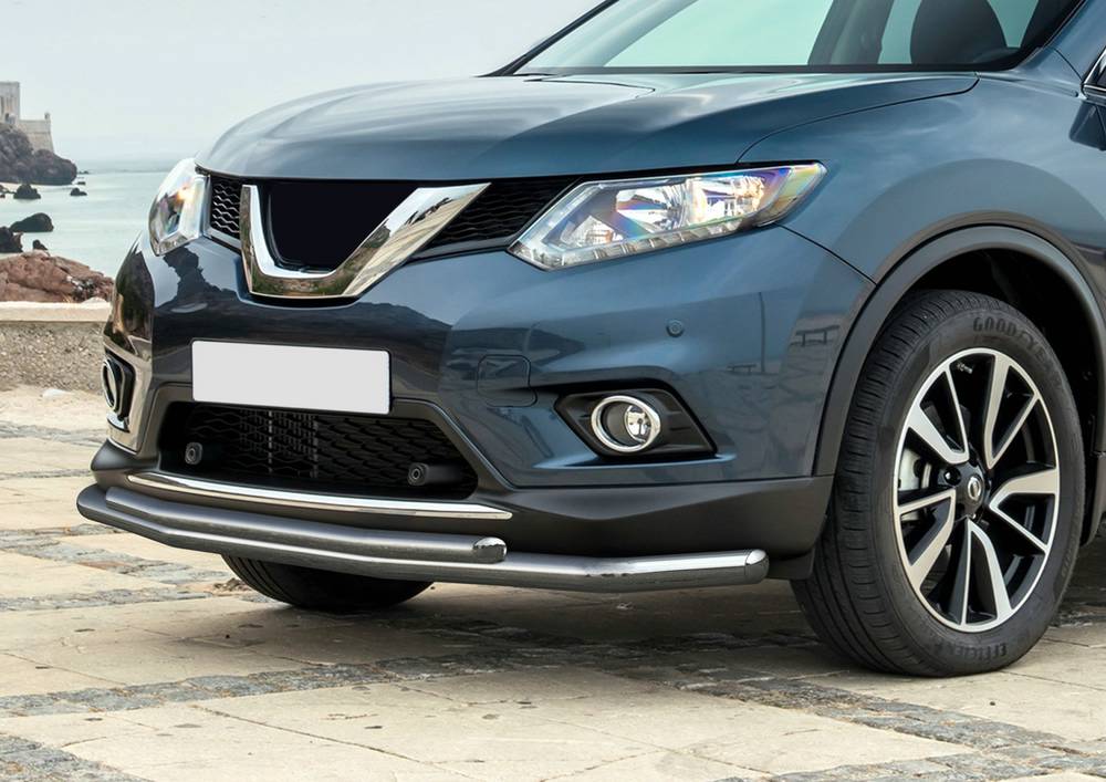 

Защита переднего бампера Rival для Nissan X-Trail 2015-г.