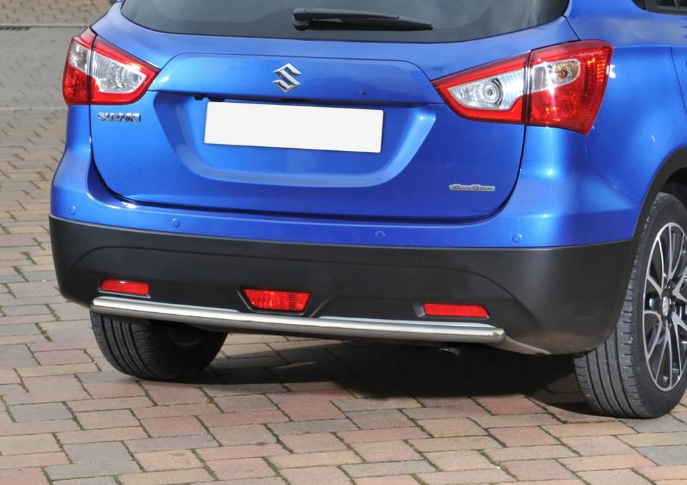 

Защита заднего бампера Rival для Suzuki SX4 2014-2016г.