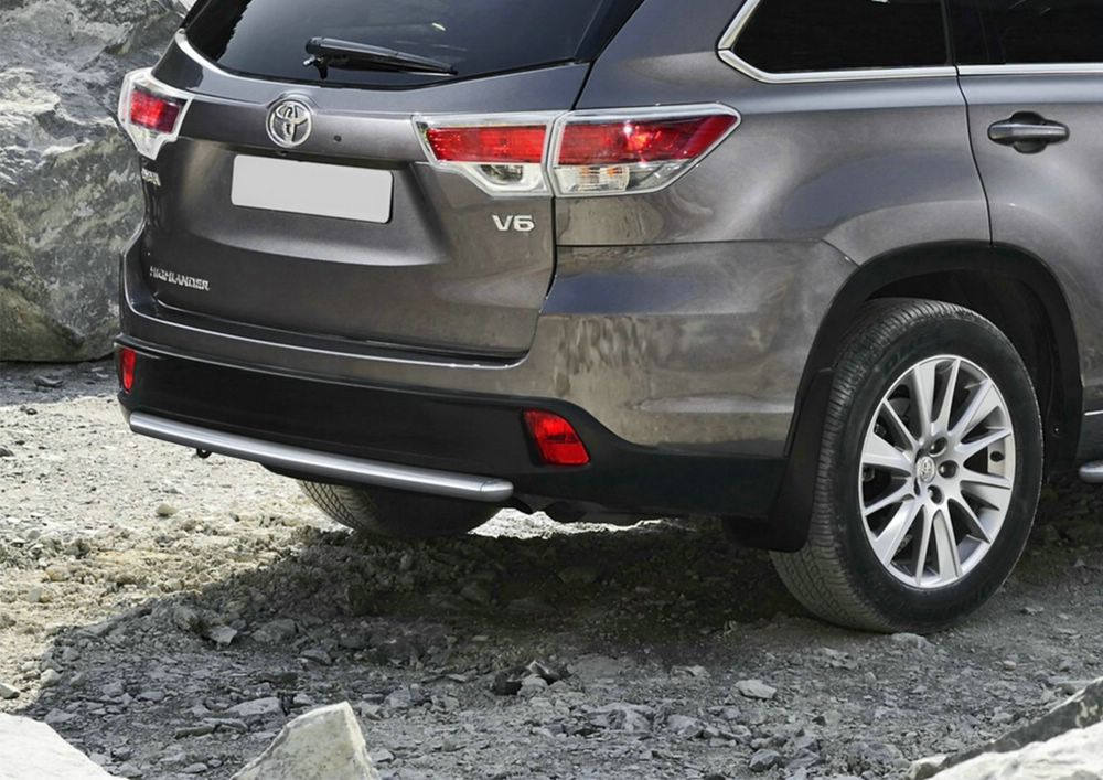 

Защита заднего бампера Rival для Toyota Highlander 2010-2014г.
