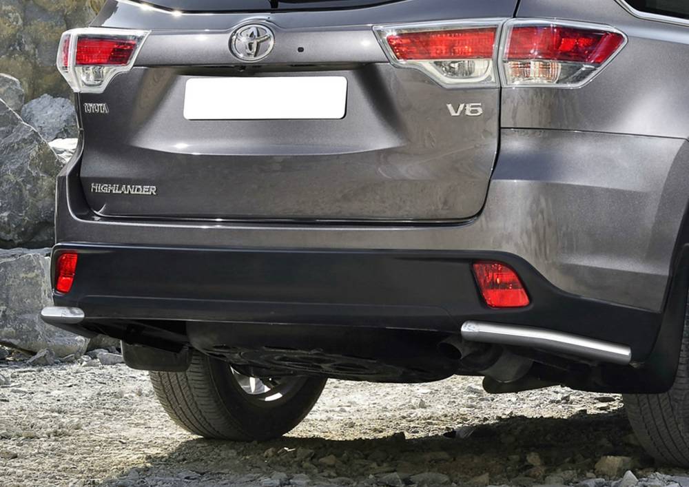 

Защита заднего бампера Rival для Toyota Highlander 2014-2017г.
