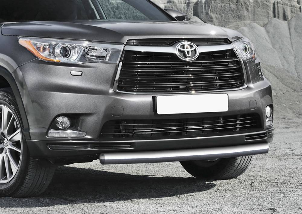 

Защита переднего бампера Rival для Toyota Highlander 2014-2017г.