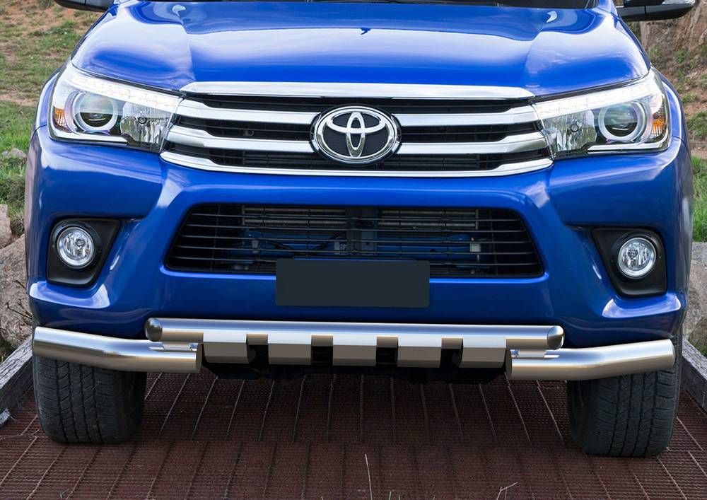 

Защита переднего бампера Rival для Toyota Hilux 2015-г.