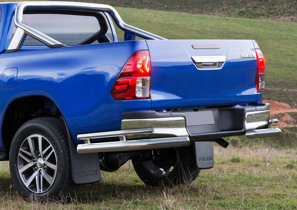

Защита заднего бампера Rival для Toyota Hilux 2015-г.