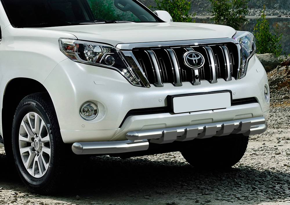 

Защита переднего бампера Rival для Toyota Land Cruiser Prado 2009-2013-г. R.5704.034