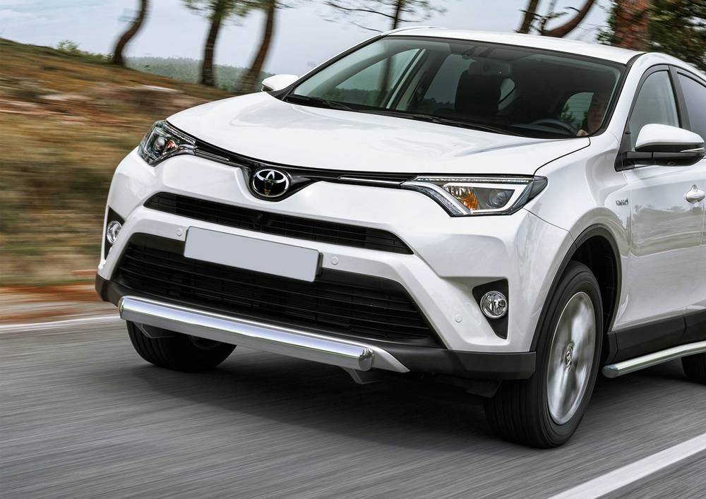 

Защита переднего бампера Rival для Toyota Rav 4 2015-г.