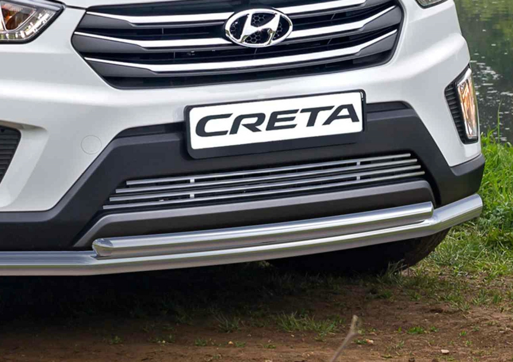 

Решетка бампера Rival для Hyundai Creta 2016-г.