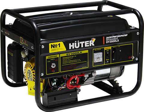 

Электрогенератор Huter DY3000LX-электростартер