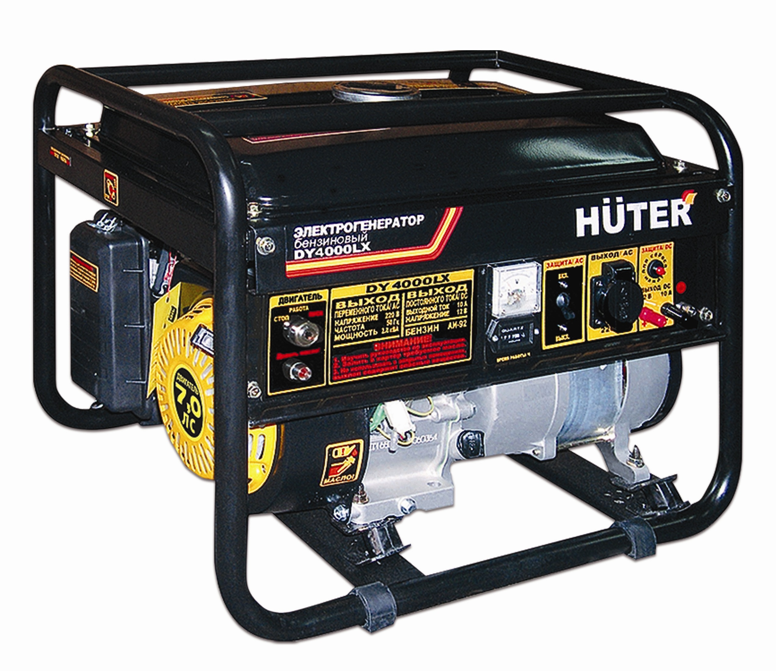 

Электрогенератор Huter DY4000LX-электростартер