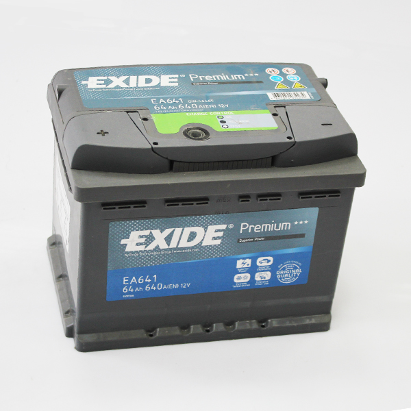 

Аккумулятор Exide Premium 64Ah/640 лев+/прямая 242*175*190, Premium