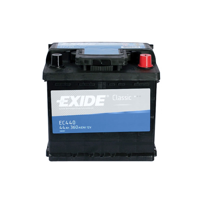 

Аккумулятор Exide Classic 44Ah/360 прав+/обратная 207*175*190