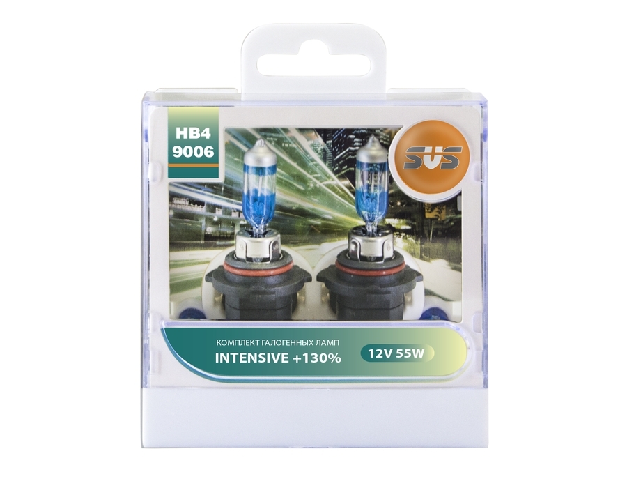 

Галогенная лампа SVS Intensive +130% HB4 12V 55W, Intensive +130%