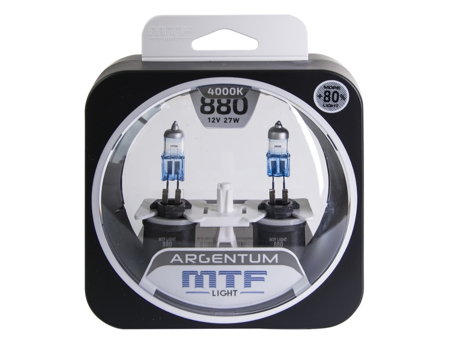 

Галогенная лампа MTF Light ARGENTUM +80% Н27 12V 27W, ARGENTUM +80%