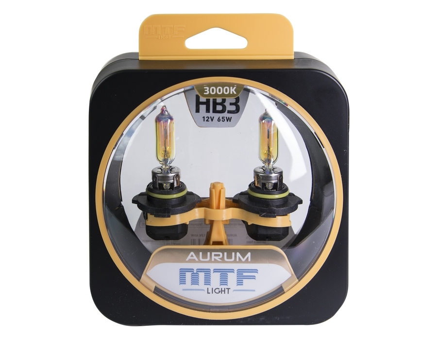 

Галогенная лампа MTF Light AURUM HB3 12V 65W, AURUM