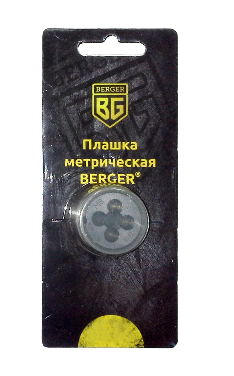 

Плашка метрическая Berger М12х1,75мм 2шт