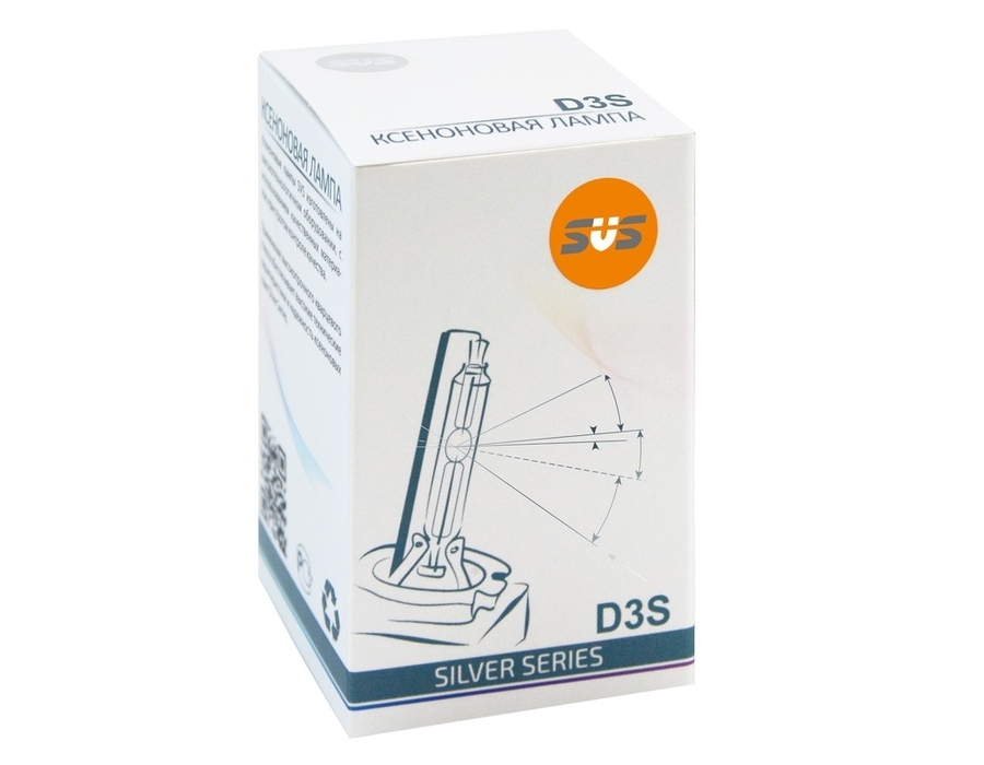 

Ксеноновая лампа SVS Silver Series Premium +30% D3S 42V 35W 5000K