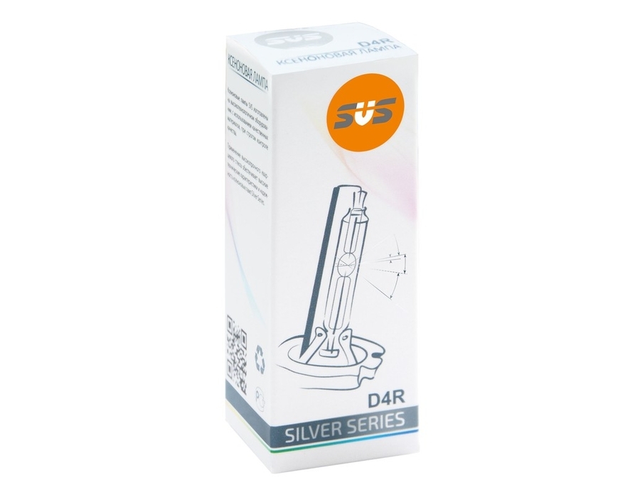 

Ксеноновая лампа SVS Silver Series Premium +30% D4S 42V 35W 4300K