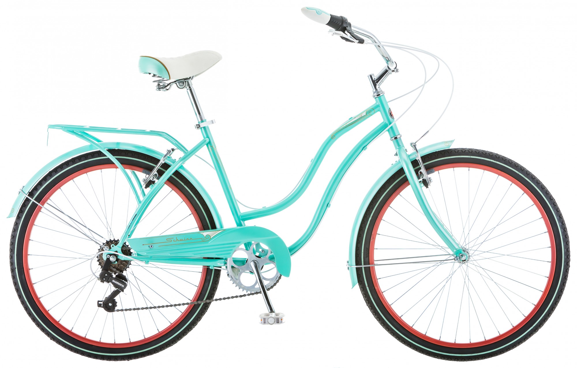 

Велосипед Schwinn Perla 7sp 26 2017 голубой