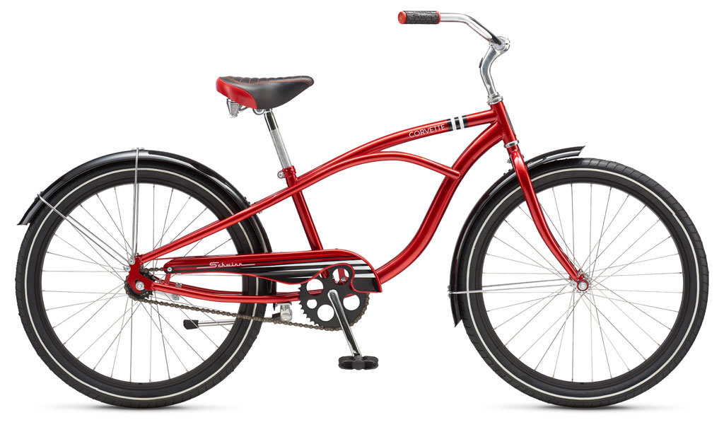 

Велосипед Schwinn CORVETTE 24 2017 красный